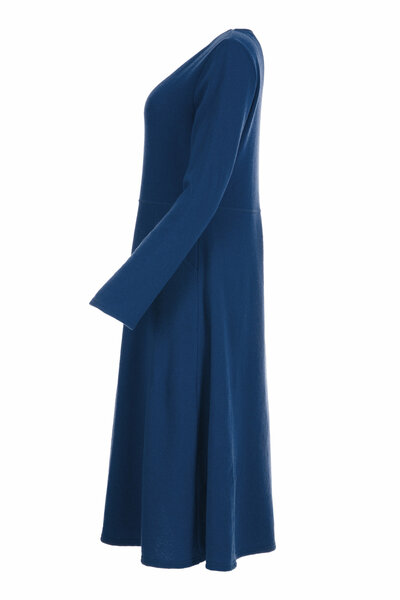 Naturalmente kleding jurk 9003 blauw