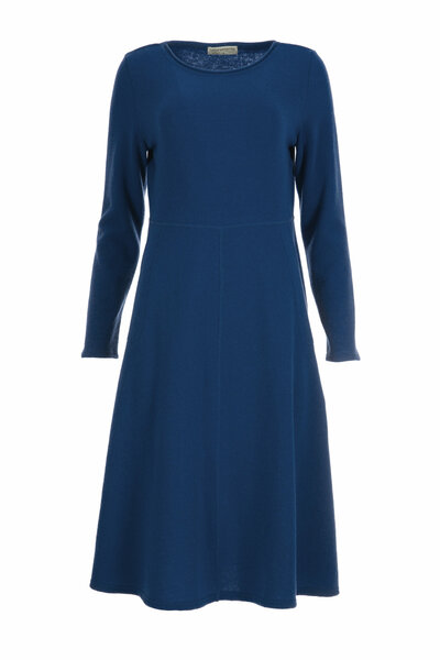 Naturalmente kleding jurk 9003 blauw