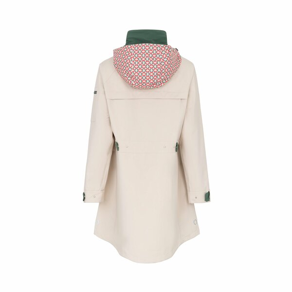 Regn jacket Freya white, waterproof 