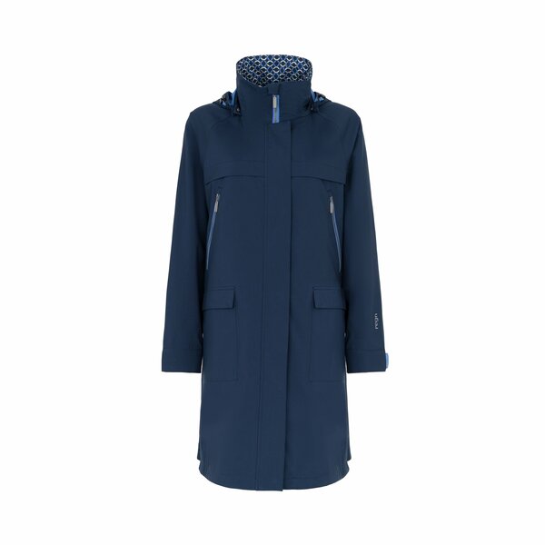 Regn jacket Frederikke dark blue, waterproof 