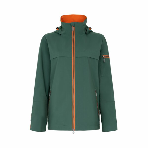 Regn jacket Frida green, waterproof 