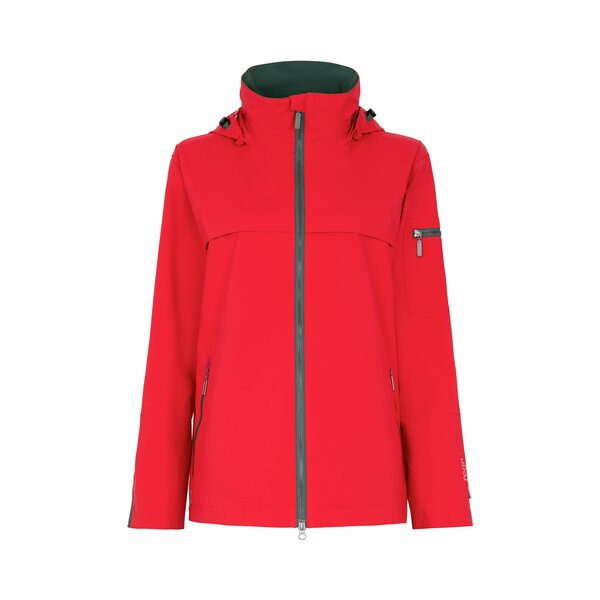 Regn jacket Frida red, waterproof 