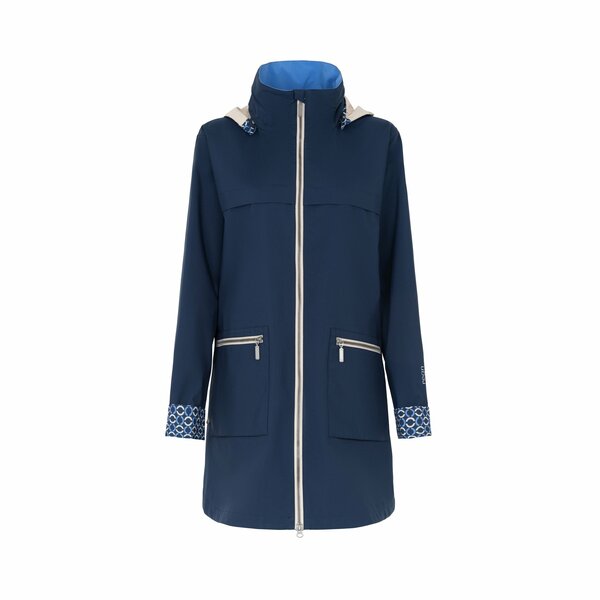 Regn jacket Felina dark blue, waterproof 