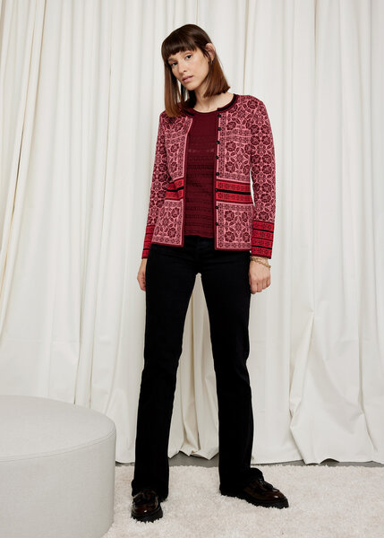 Oleana cardigan 804 R red Oleana cardigan 804 R red