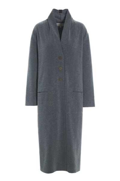 Henriette Steffensen Copenhagen Long Cardigan 7162-905 Grey Henriette Steffensen Copenhagen Long Cardigan 7162-905 Grey