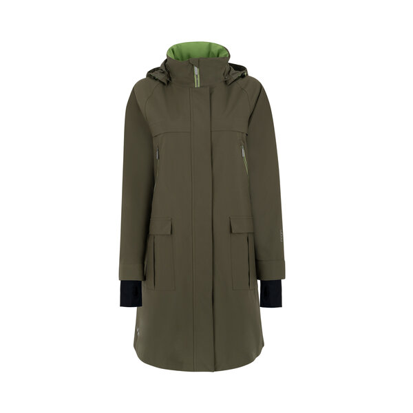 Regn Winter coat Gloria, olive, waterproof, windproof and breathable   Regn Winter coat Gloria, olive, waterproof, windproof and breathable