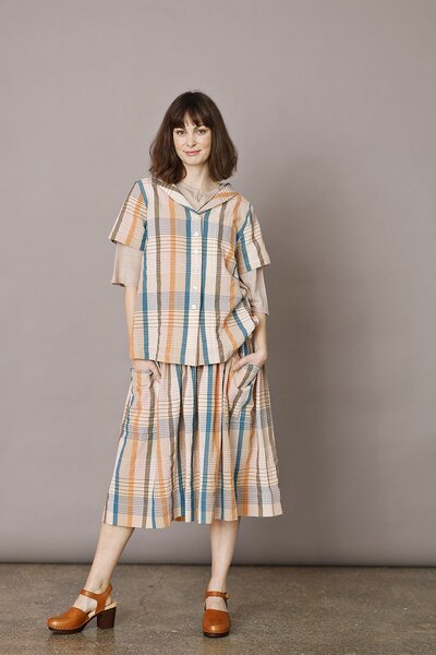 Blouse en coton McVerdi MC968A multi