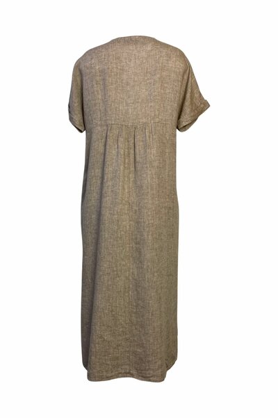 Vêtements GR Nature, robe Isita-1 234 naturel