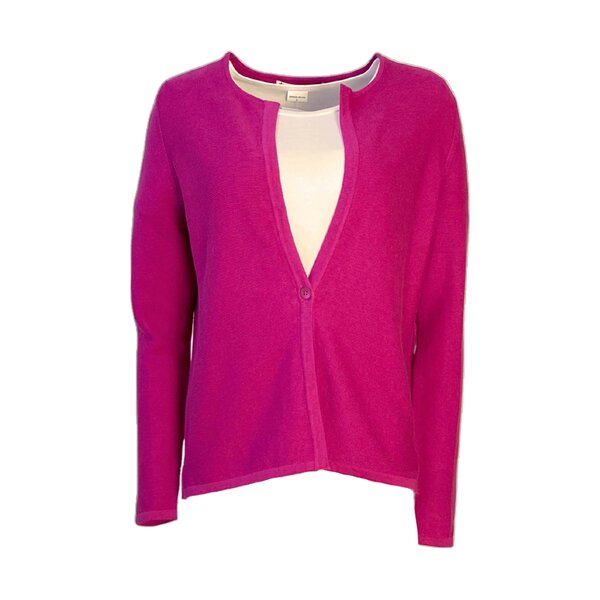 Mansted clothing cardigan Mona 61 fuchsia