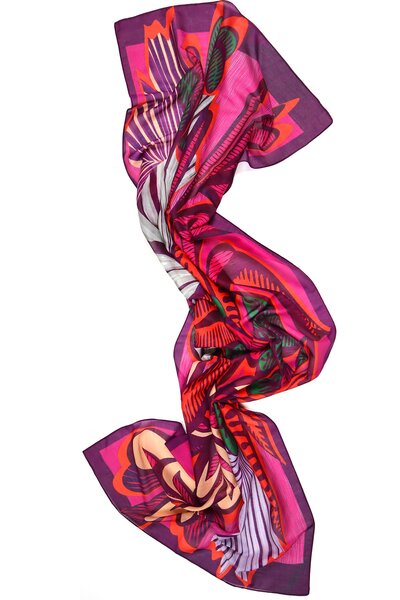 Salto-Schal Cora fuchsia 59733