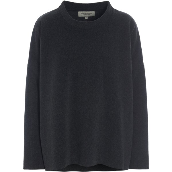 Henriette Steffensen Copenhagen Blouse 1405-914 Soft Black Henriette Steffensen Copenhagen Blouse 1405-914 Soft Black