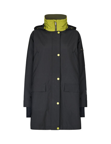 Regn winter jacket Isolde black, waterproof, windproof, and breathable Regn winter jacket Isolde black, waterproof, windproof, and breathable