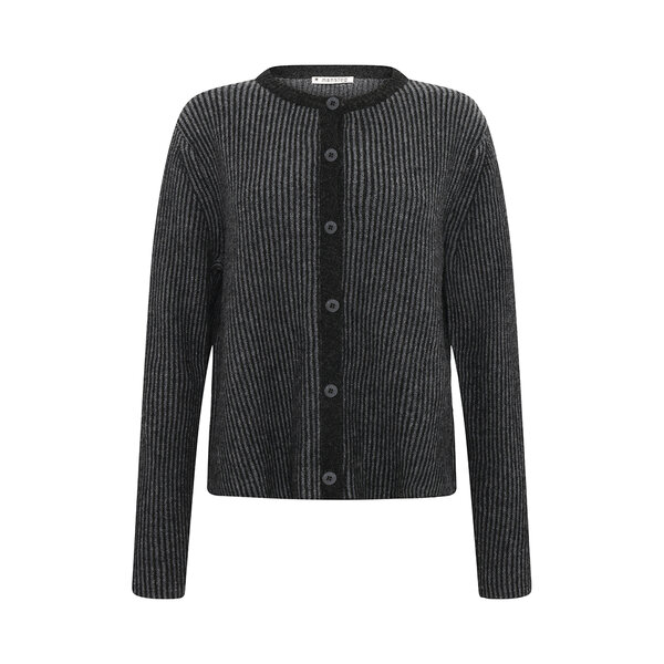 Mansted Cardigan Sol dark charcoal Mansted Cardigan Sol dark charcoal