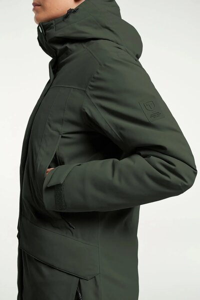 Tenson MPC winter jacket Eve dark green, water repellent, windproof, and breathable Tenson MPC winter jacket Eve dark green, water repellent, windproof, and breathable