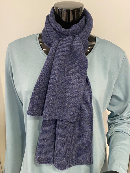 De Colores Schal 103 Jeansblau