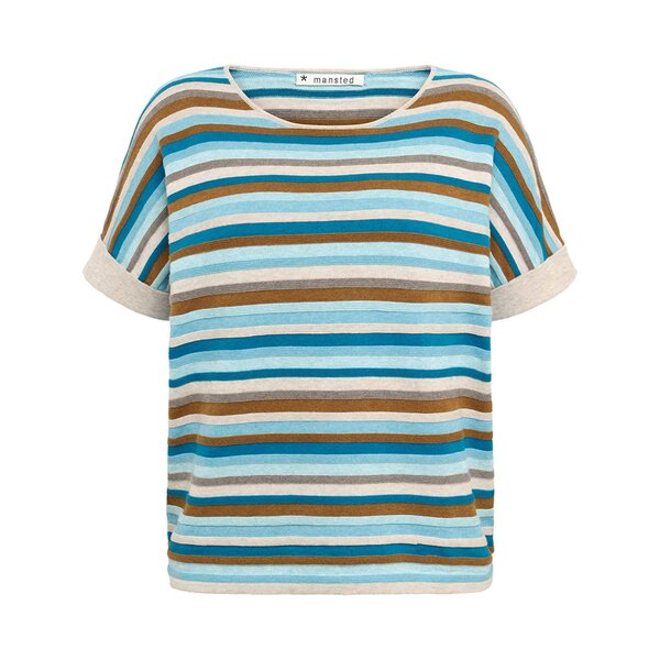 Mansted clothing Pullover Andie turquoise 40