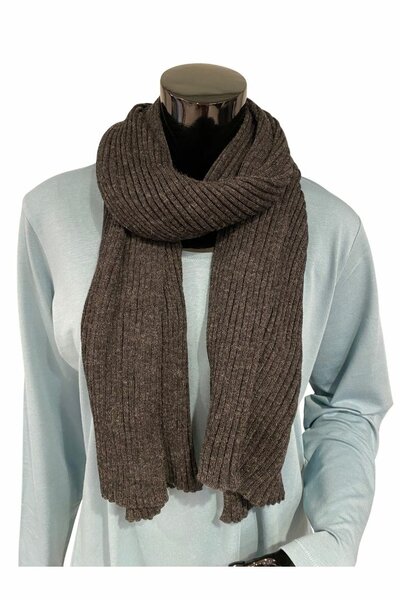 MB De Colores Schal Stola 103-9 anthracite