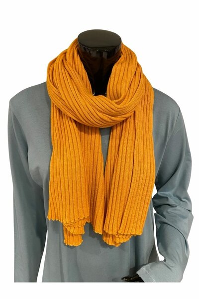 MB De Colores Schal Stola 103-9 yellow