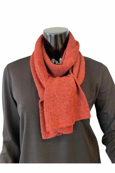 De Colores Schal 103-1 red/brown