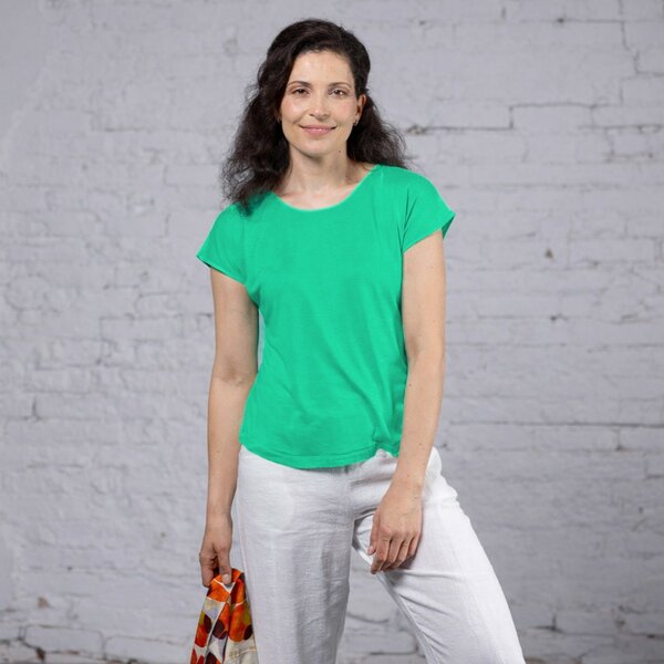 Kokon Zwo vêtements chemise Cinda soie viscose pfefferminze 578