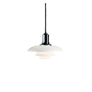 Louis Poulsen PH2/1 hanglamp, verlichting, hoogglans chroom of zwart ... Louis Poulsen PH2/1 hanglamp, verlichting, hoogglans chroom of zwart ...